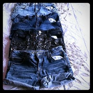 Justice Jean Shorts Bundle Size 14.5